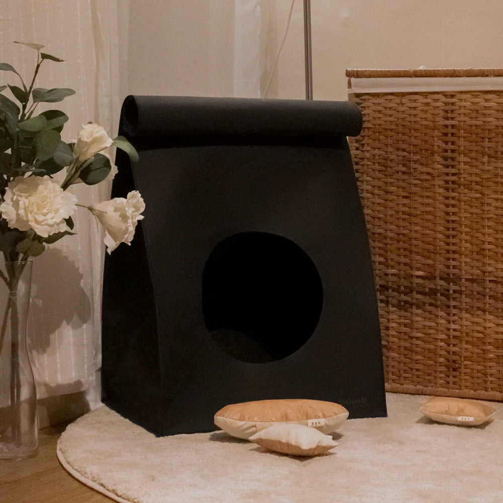 Kraft Paper Cozy Cat House