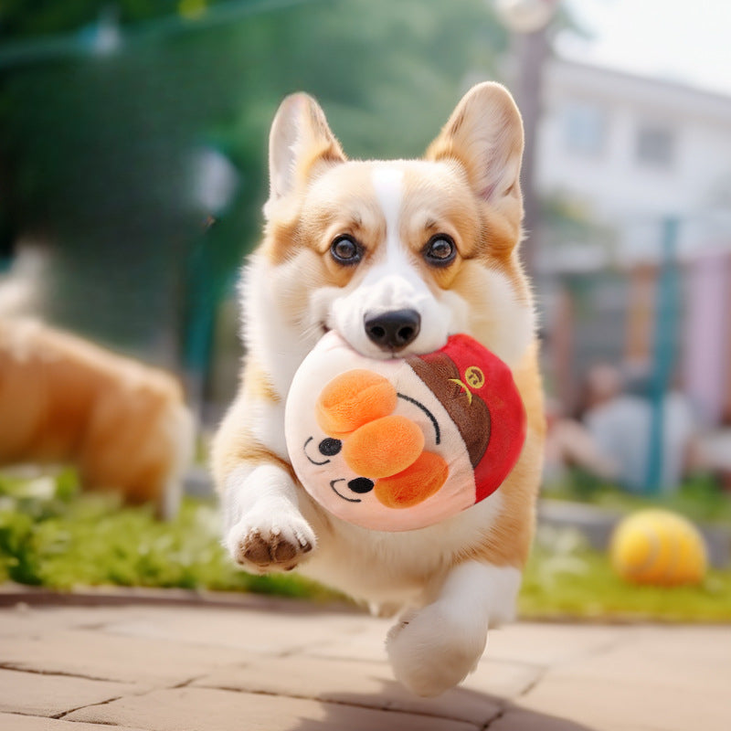 USB Rechargeable Interactive Plush Dog Toy - Smart Obstacle Avoidance and Sound Effects