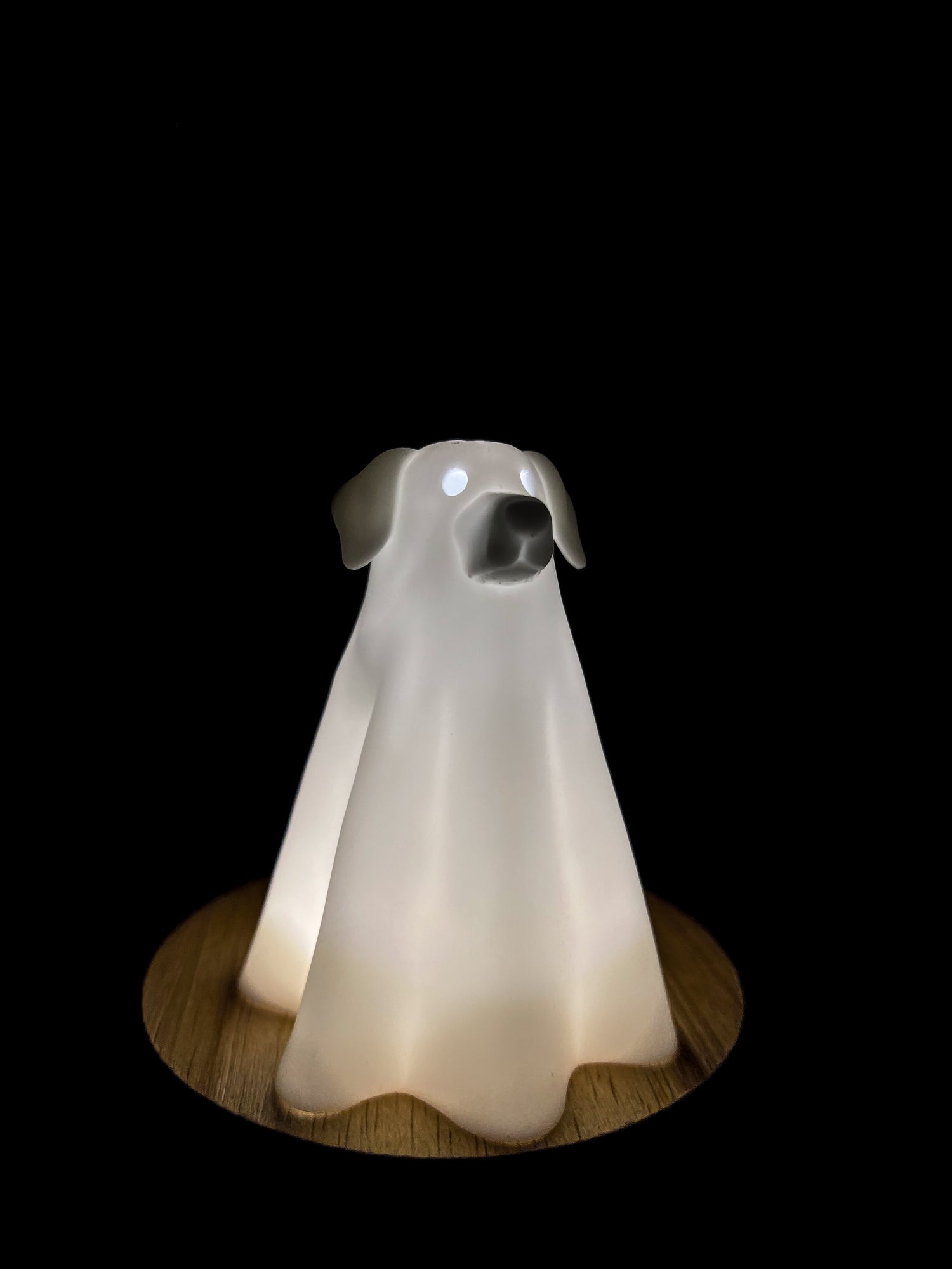 3D-Printed Ghost Dog Lamp