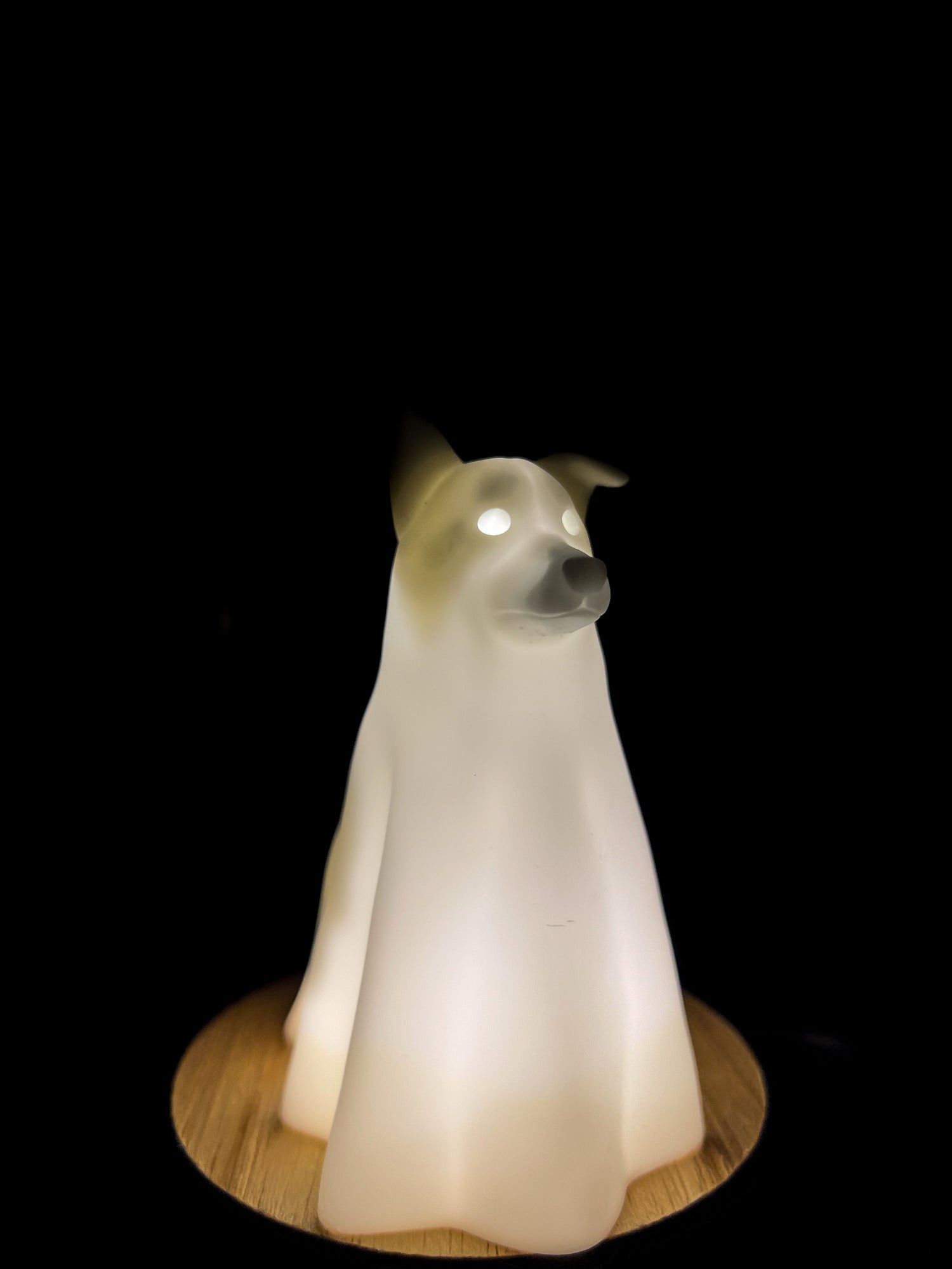 3D-Printed Ghost Dog Lamp