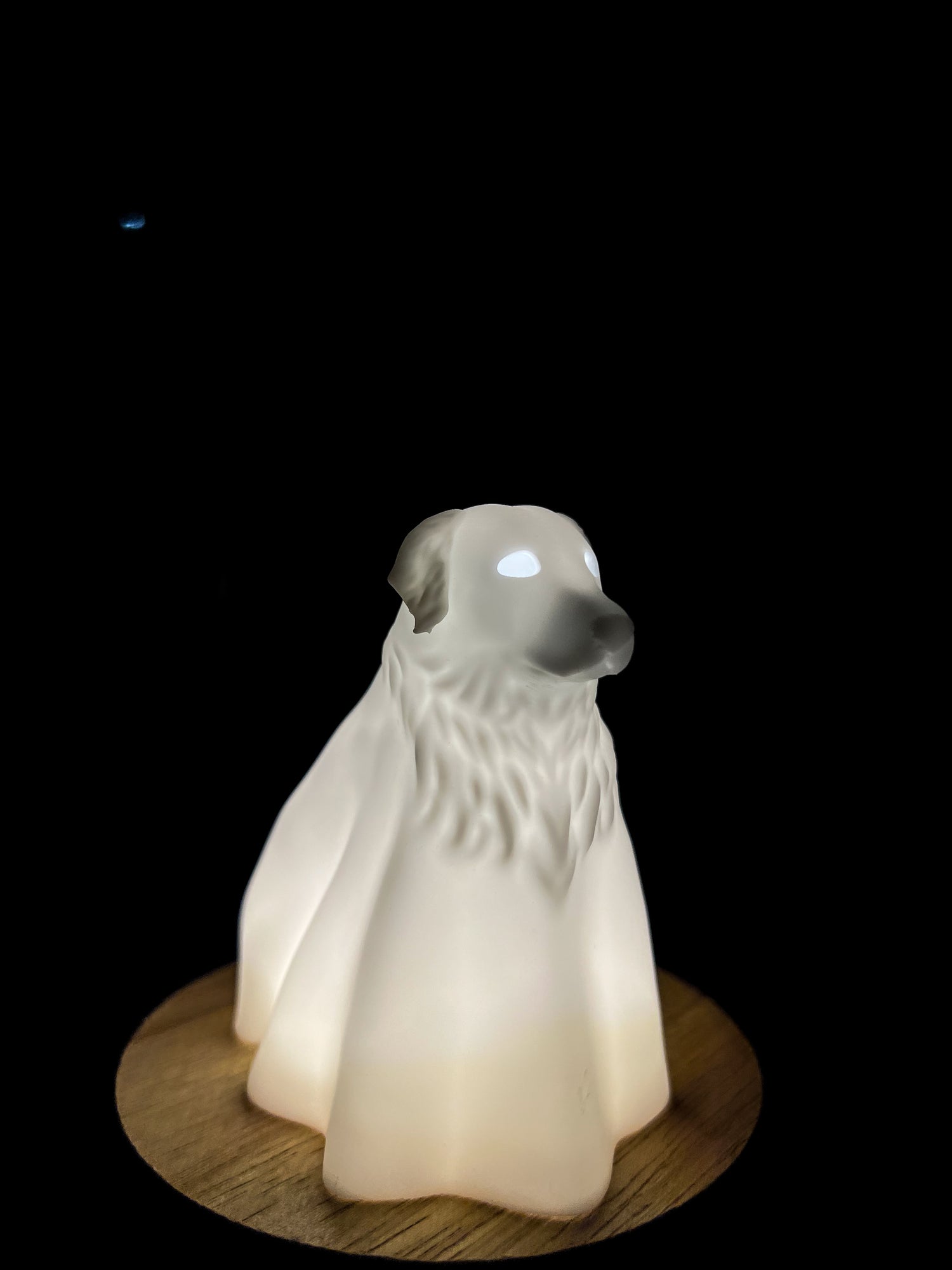 3D-Printed Ghost Dog Lamp